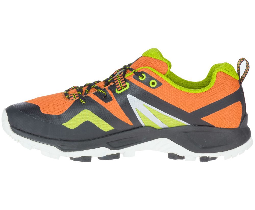Merrell Hiking Shoes Black/Orange - MQM Flex 2 GORE-TEX® - Mens 47AILZXTV
